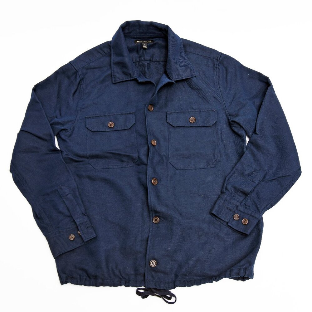 Banana Republic Heavy Linen Shirt Jacket